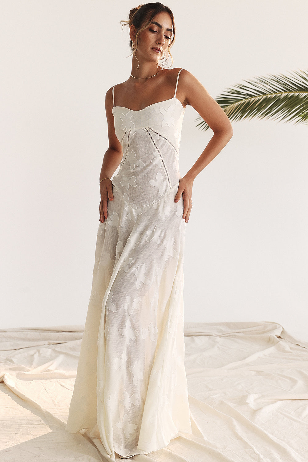 Sommerkleid Damen mit Spaghettiträgern