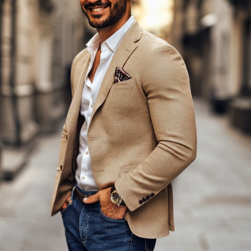 Blazer | Klassischer Schnitt Zwei Knöpfen