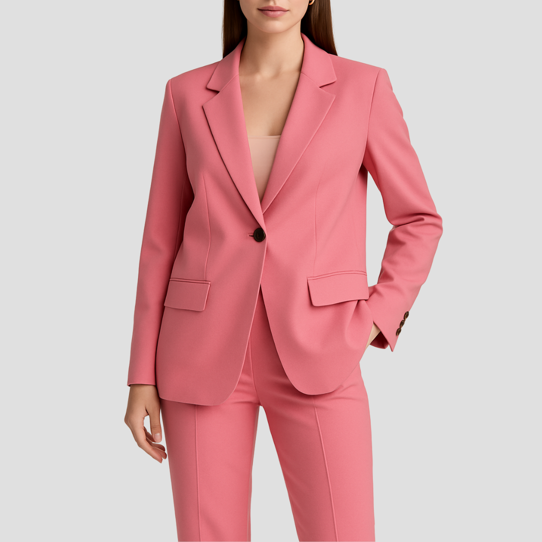 Anzug Set Damen 2-Teilig Blazer Hosen