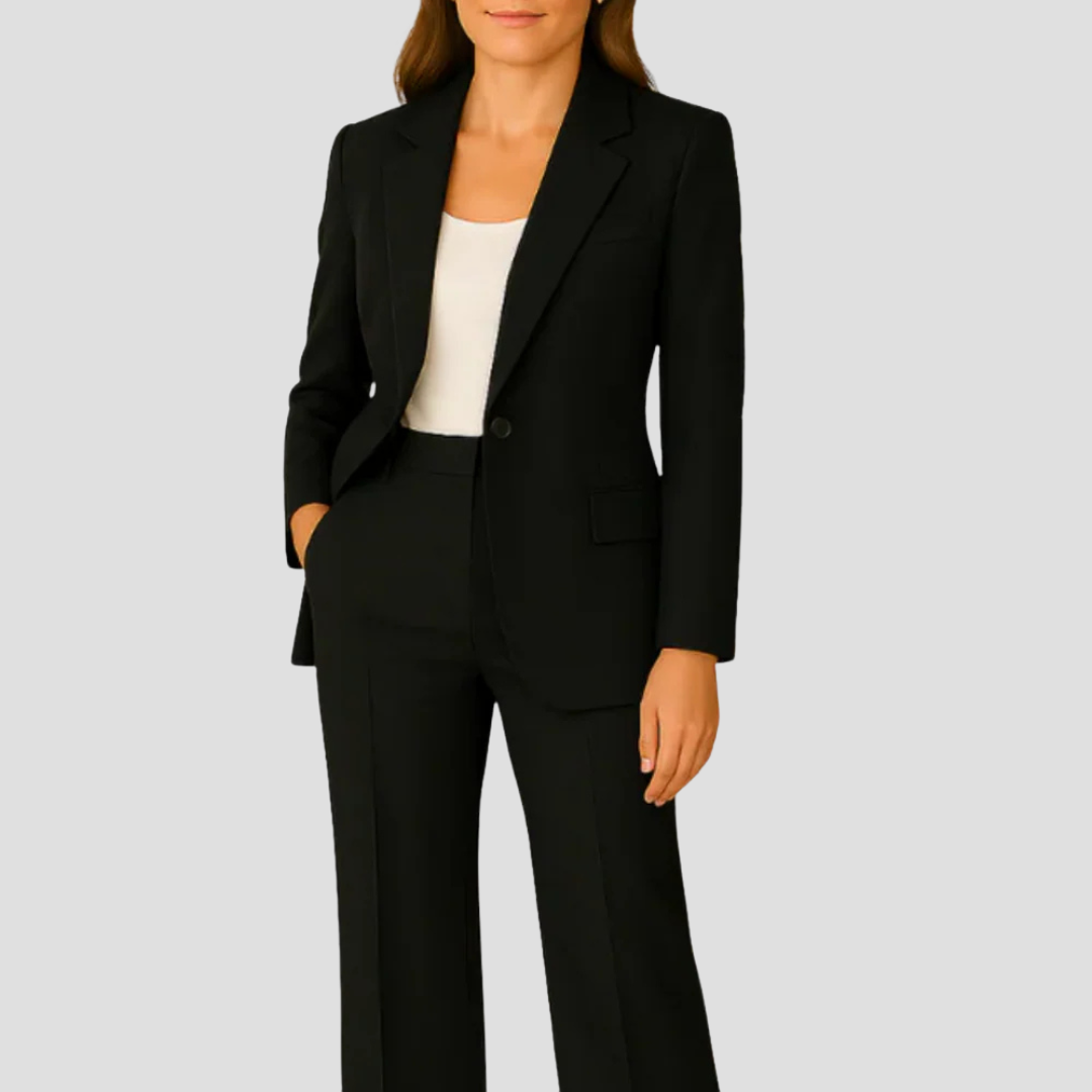 Anzug Set Damen 2-Teilig Blazer Hosen