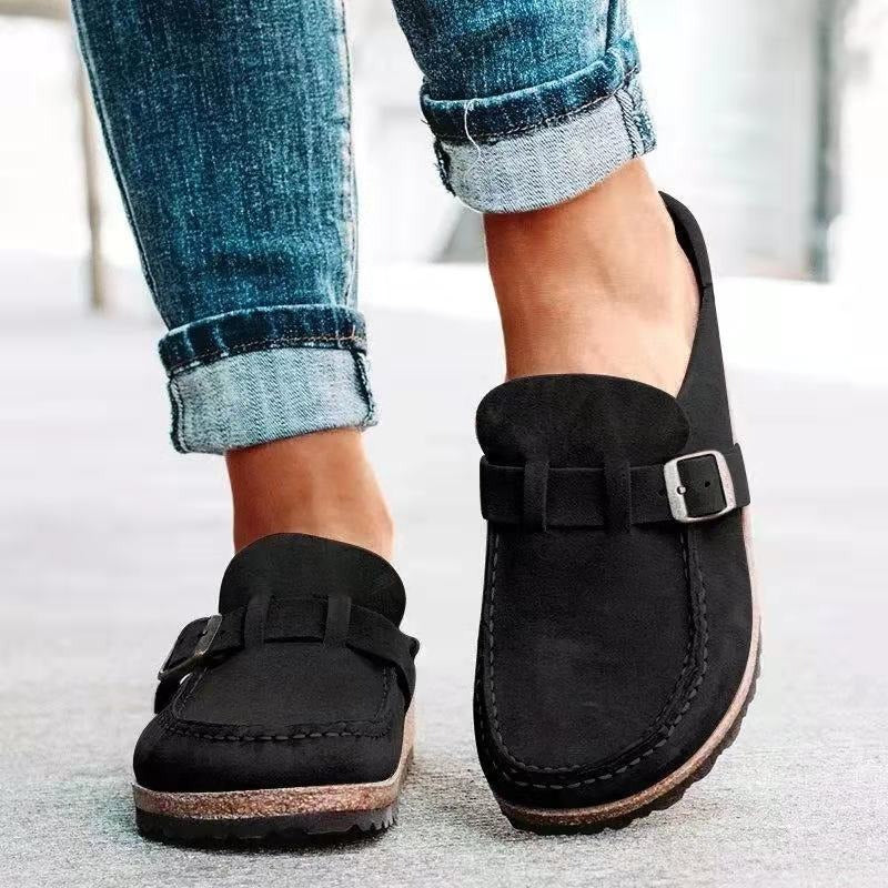 Orthopädische Mokassins Herren Slip-on mit Schnalle