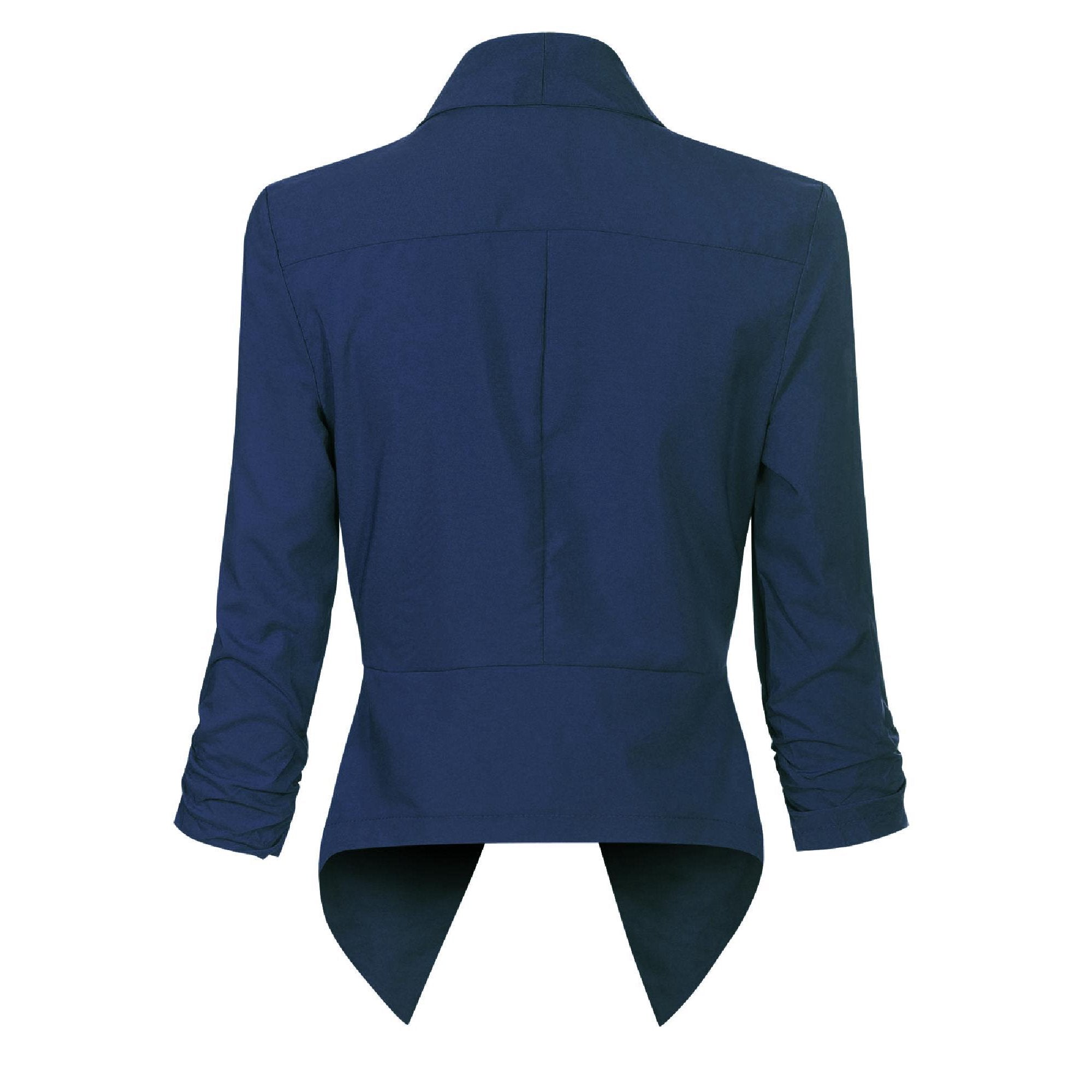 Blazer Damen Offene Front langärmelig
