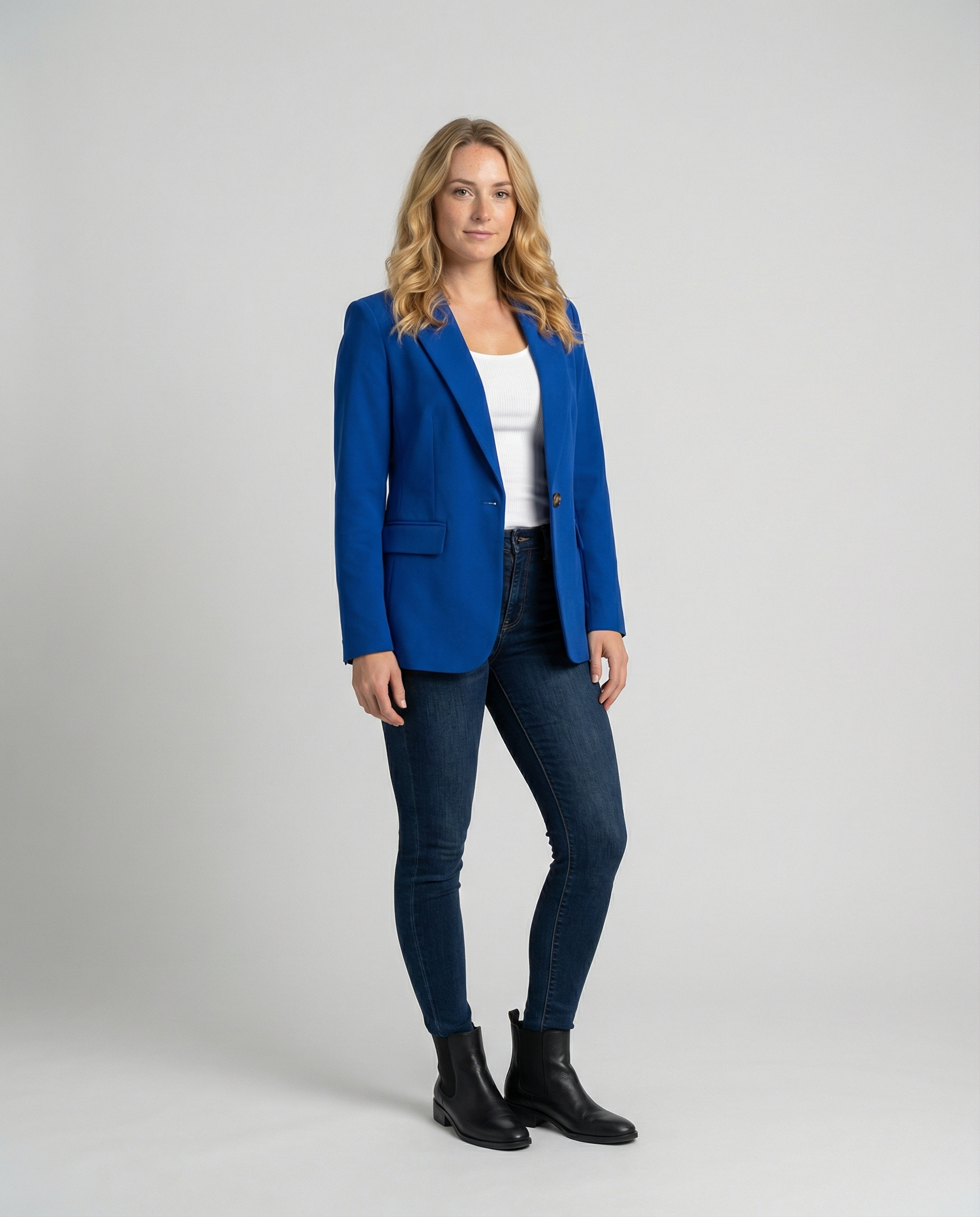 Blazer Damen eleganter einreihig