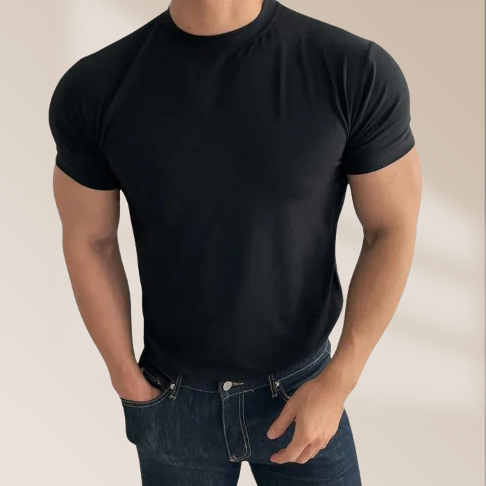 Herren Perfekt sitzende T-Shirt kurzarm – Ansicht 3