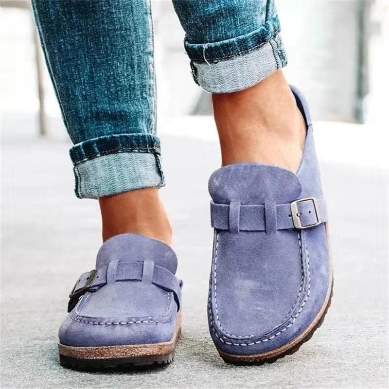 Orthopädische Mokassins Herren Slip-on mit Schnalle