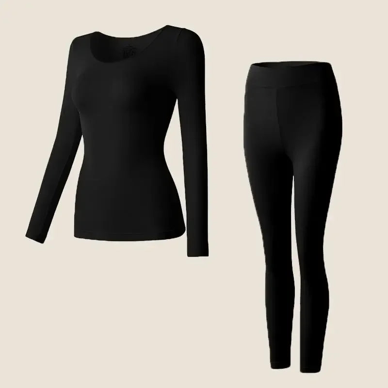 Thermo Unterwäsche Set | Langarmshirt Mit Leggings