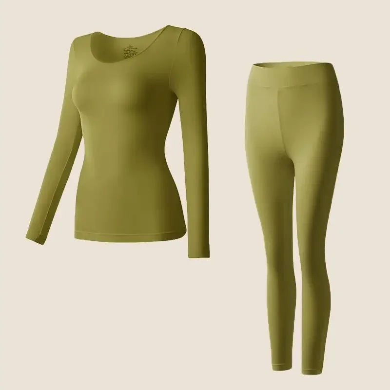 Thermo Unterwäsche Set | Langarmshirt Mit Leggings