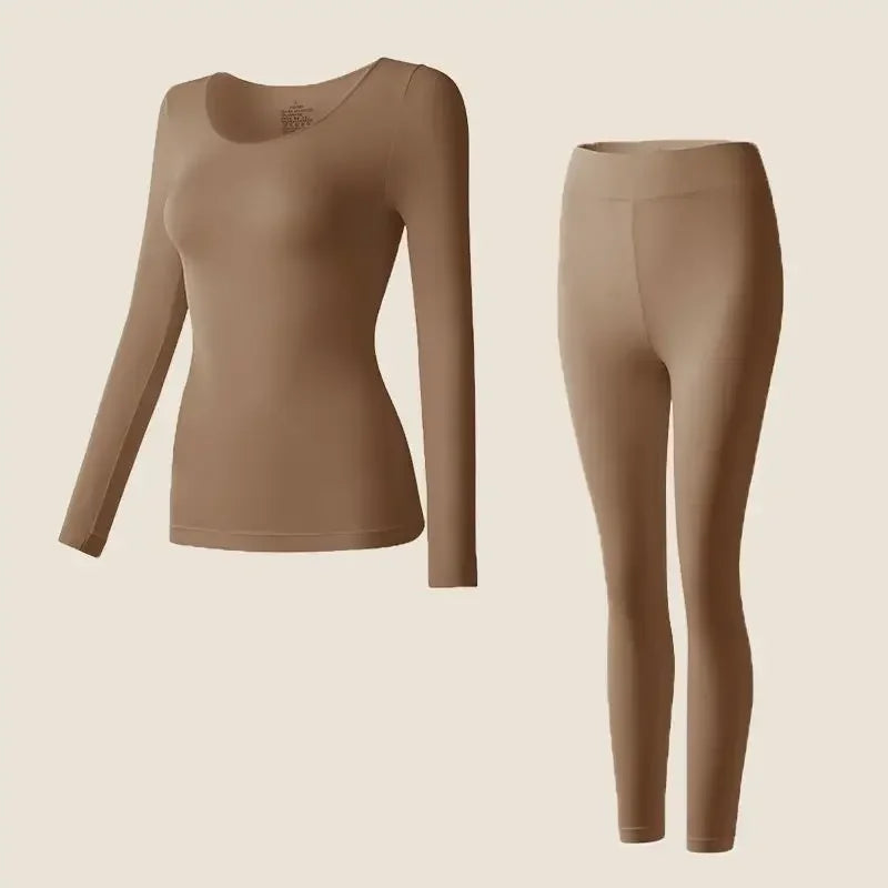 Thermo Unterwäsche Set | Langarmshirt Mit Leggings