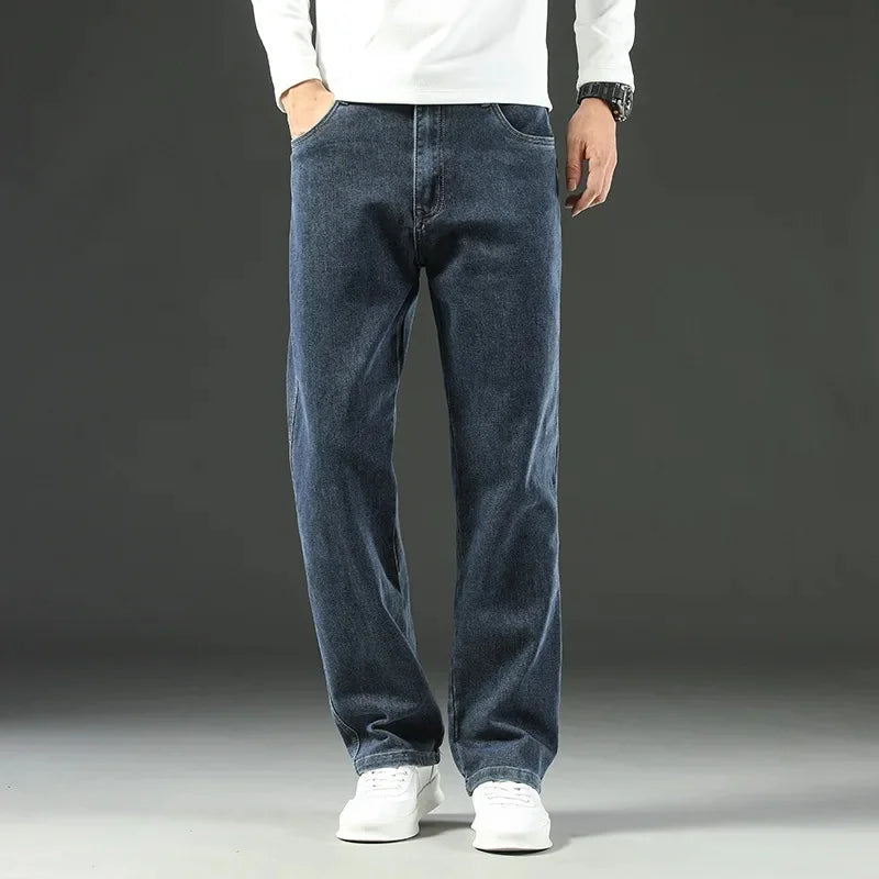 Herrenjeans Regular Fit gerades Bein