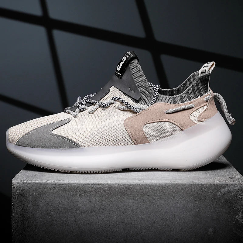 Orthopädische Sneaker mit Schnürung aus Mesh