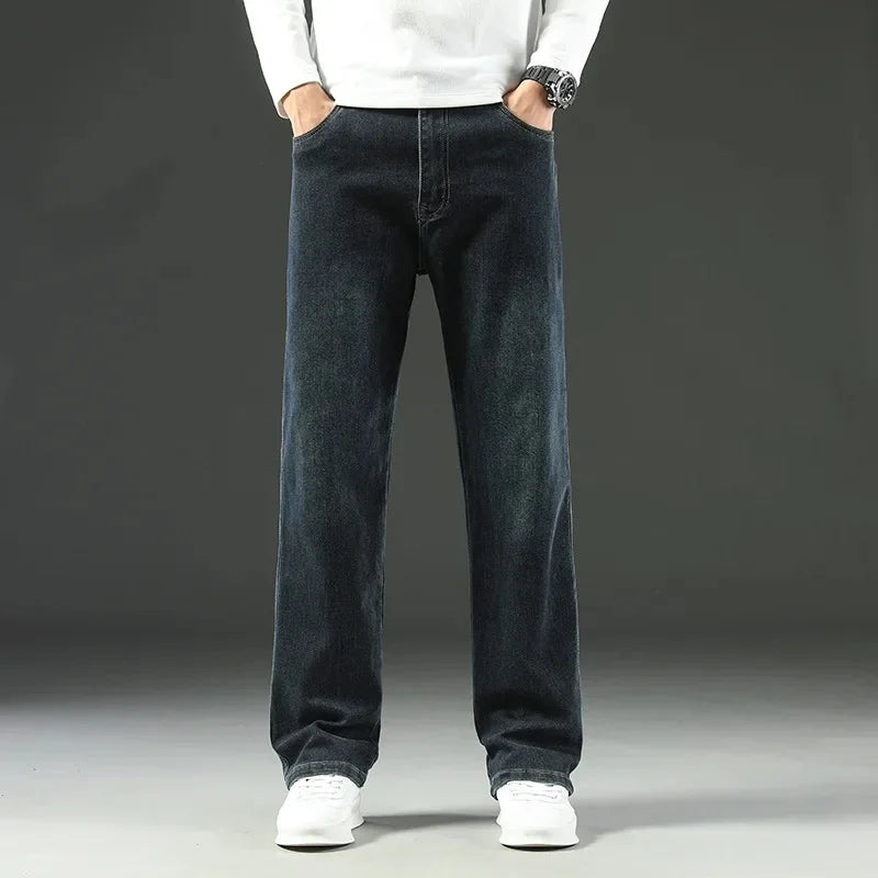 Herrenjeans Regular Fit gerades Bein