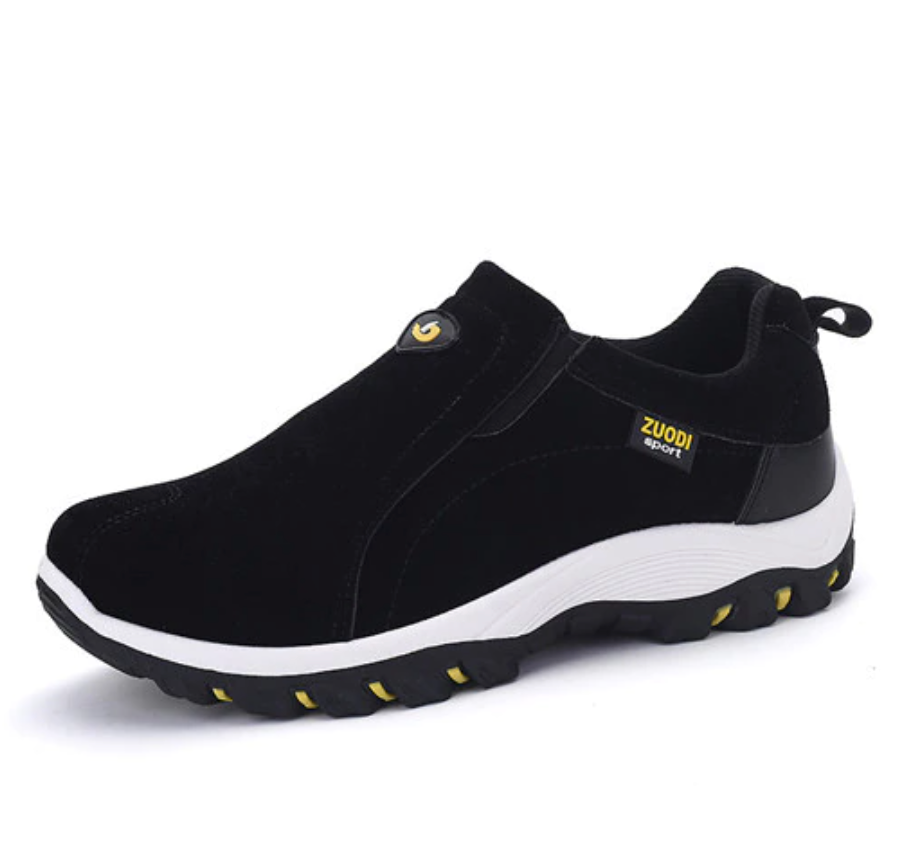 Winterschuhe Slip On Sneaker | Herren Sportlicher Schuh mit Profilsohle