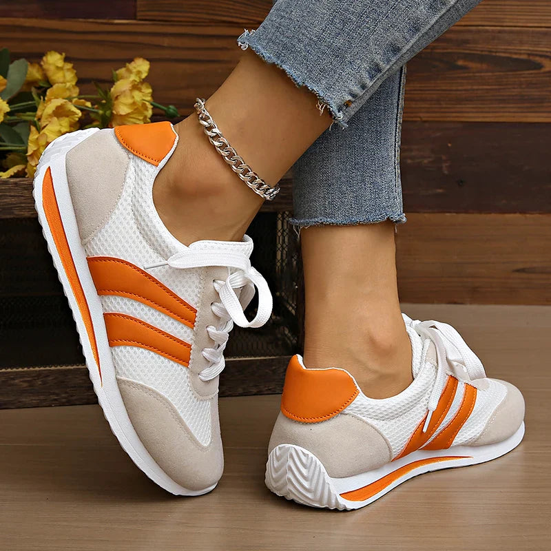 Sneaker Damen Schnürung Mesh – Ansicht 4
