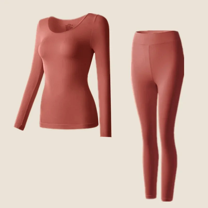 Thermo Unterwäsche Set | Langarmshirt Mit Leggings