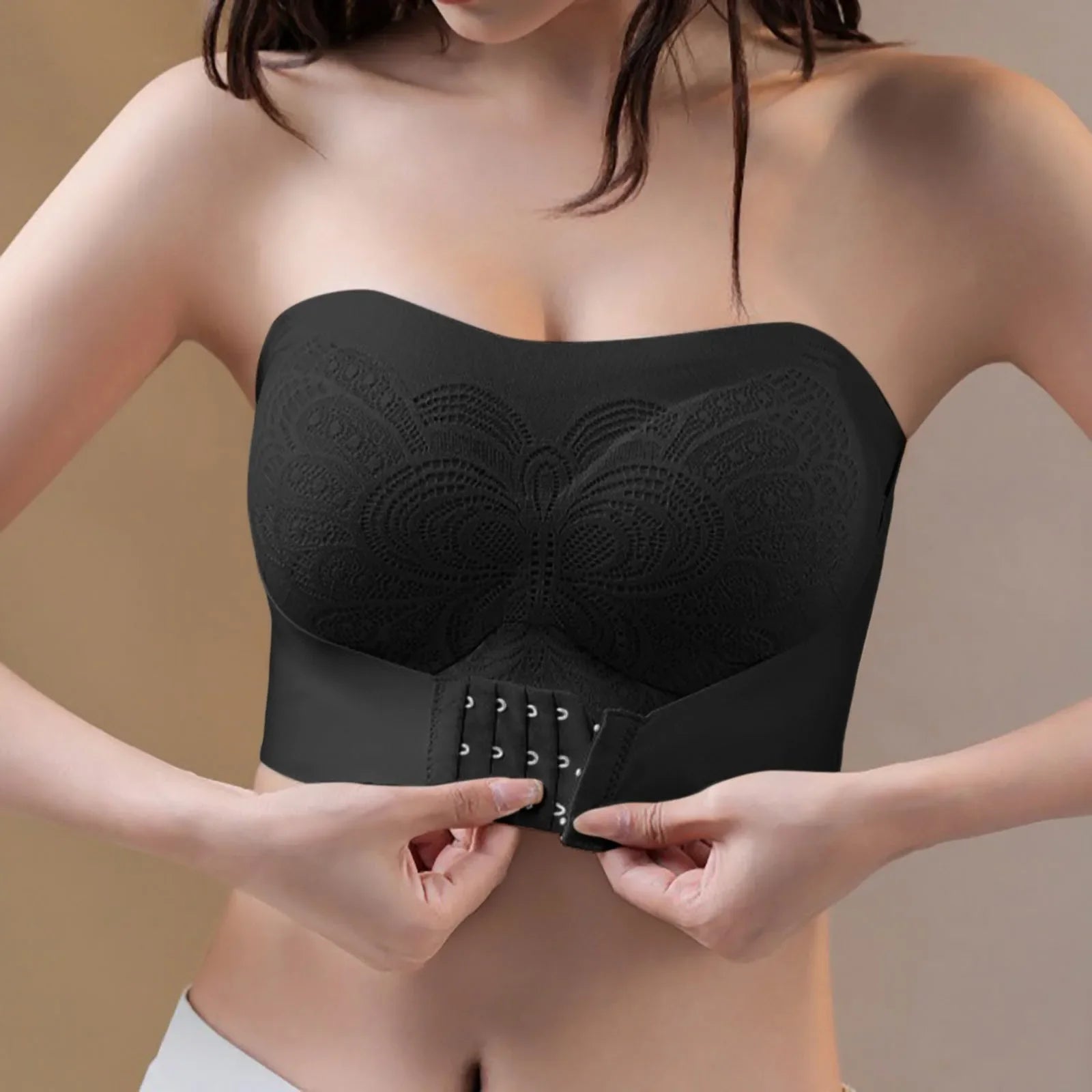 Bandeau Damen mit Frontverschluss