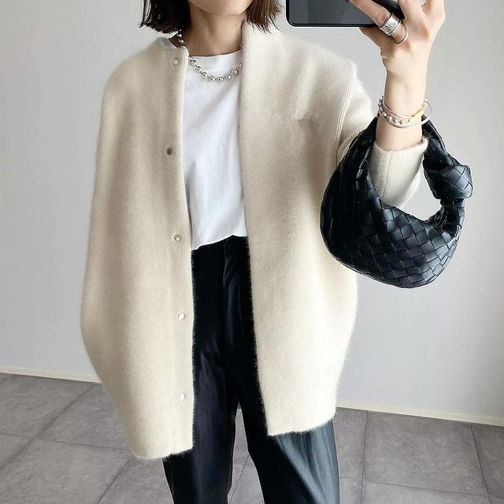 Strickjacke offen mit Taschen