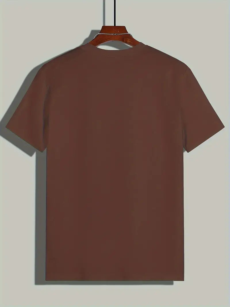 T-Shirt Basic Herren Rundhals Kurzarm – Ansicht 43