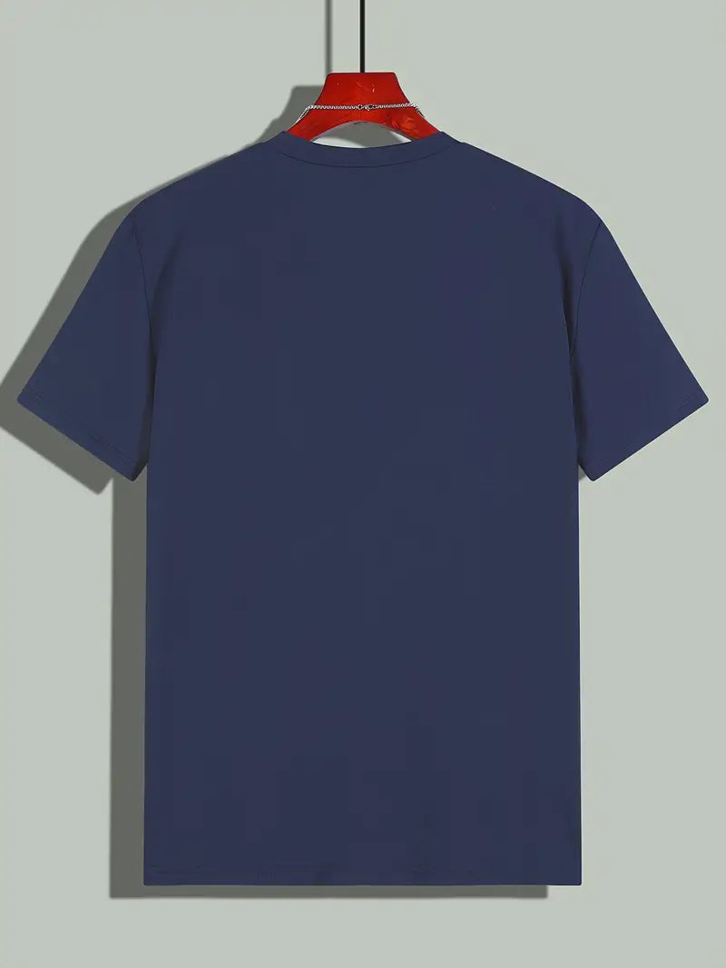 T-Shirt Basic Herren Rundhals Kurzarm – Ansicht 15