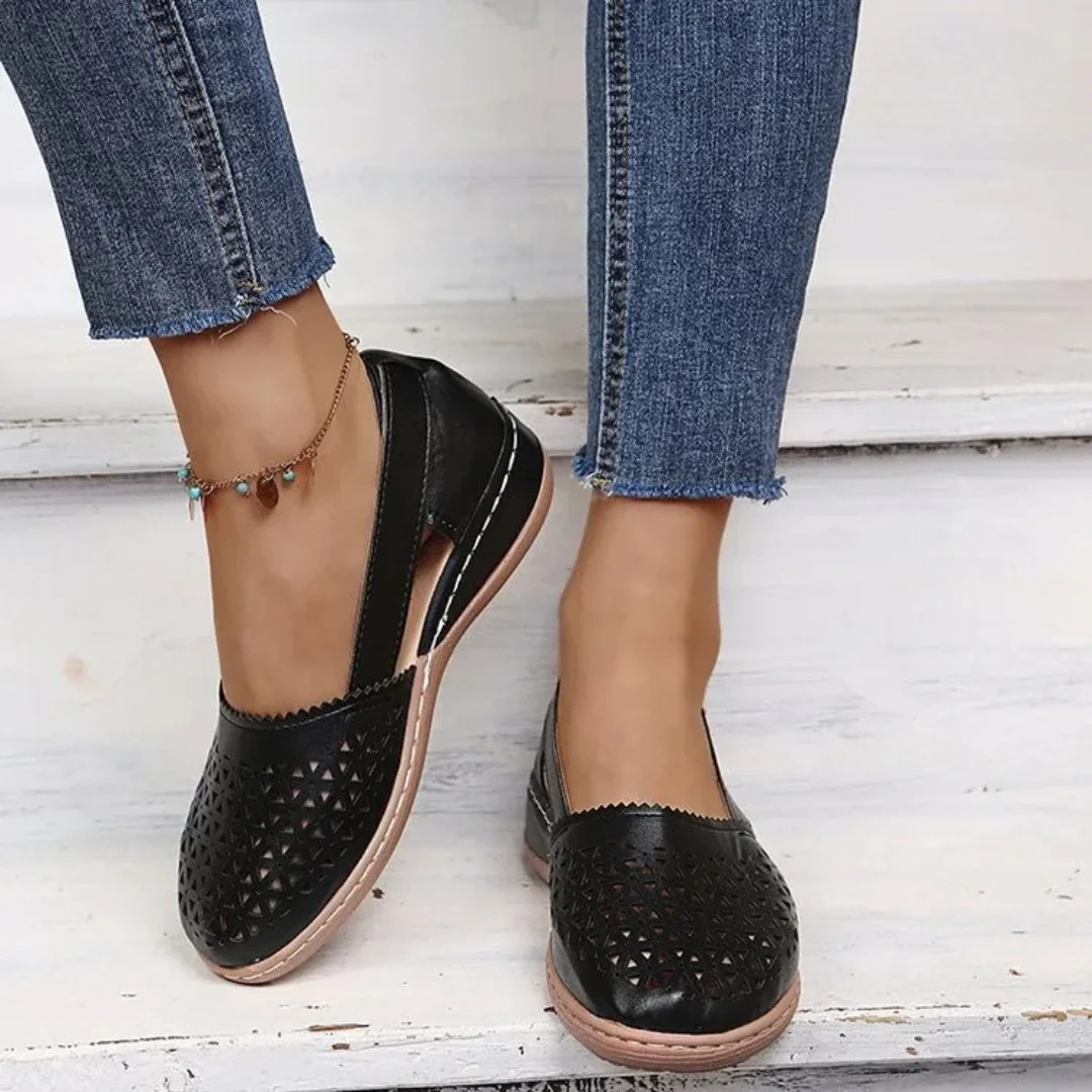Damen Sommer Slipper Schuhe
