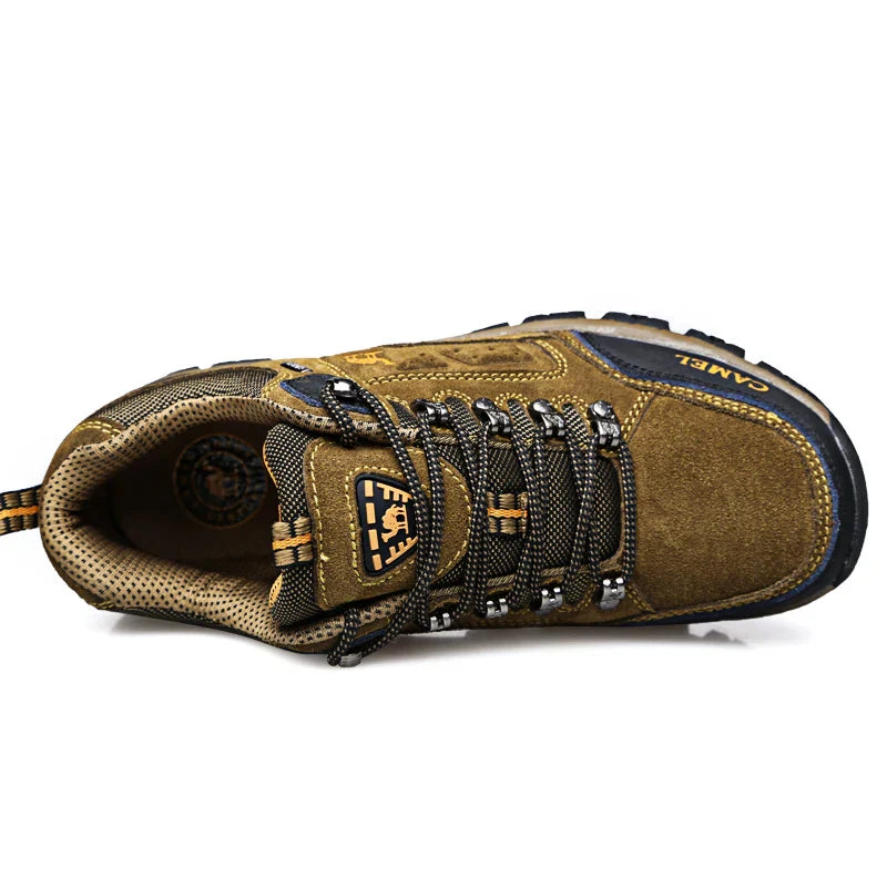 Wanderschuhe Herren Schnürung Profilsohle