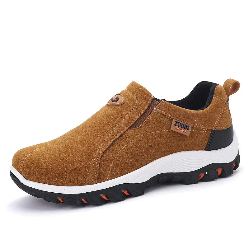 Winterschuhe Slip On Sneaker | Herren Sportlicher Schuh mit Profilsohle