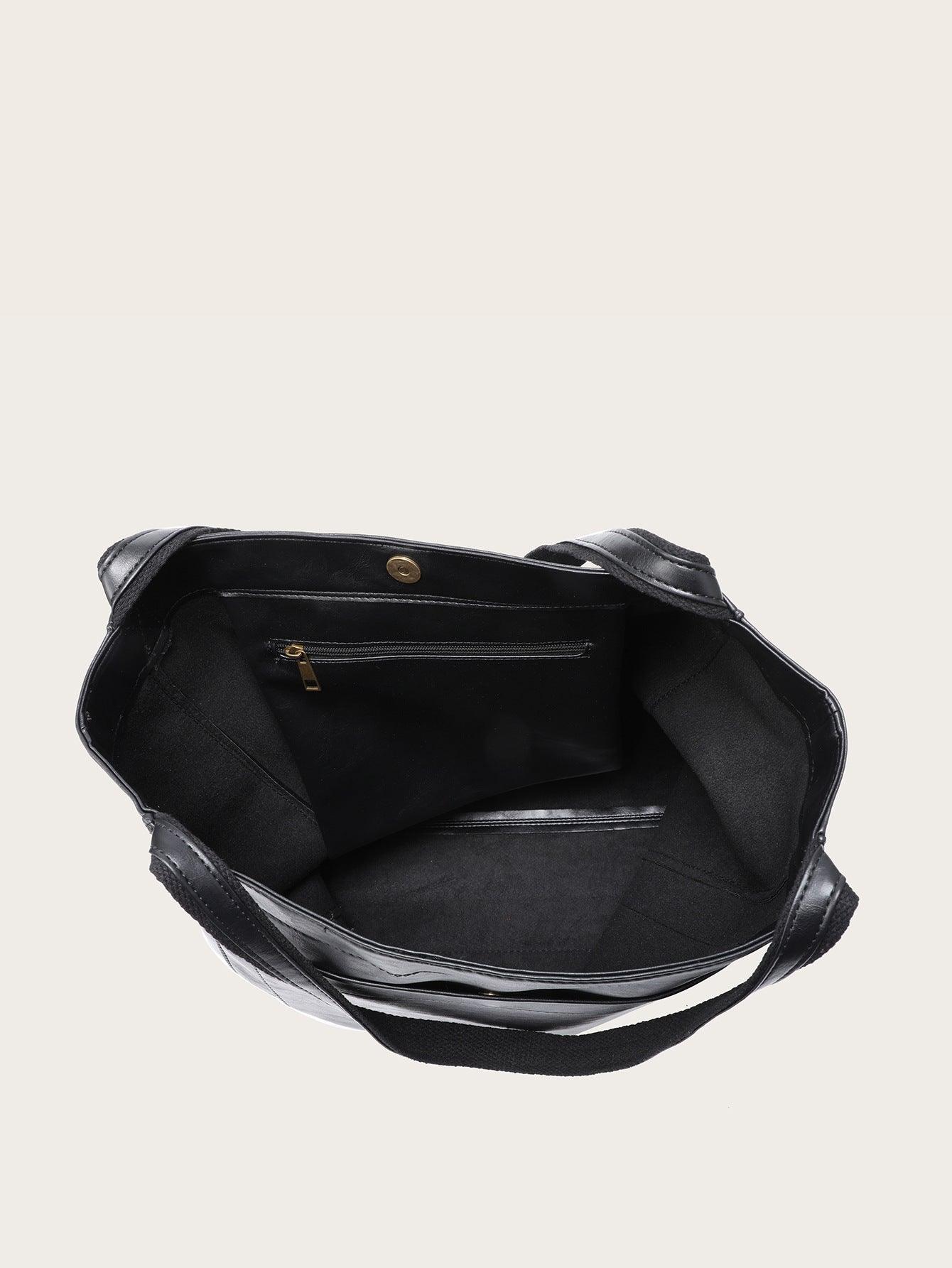 Die Lebenslange Tasche Ledershopper mit Schulterhenkeln