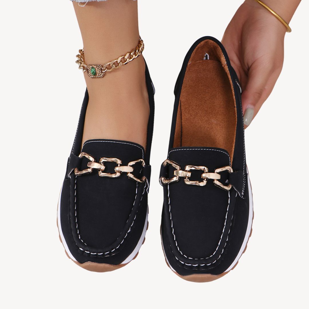 Damen Sommer Aufschlüpfen Loafer