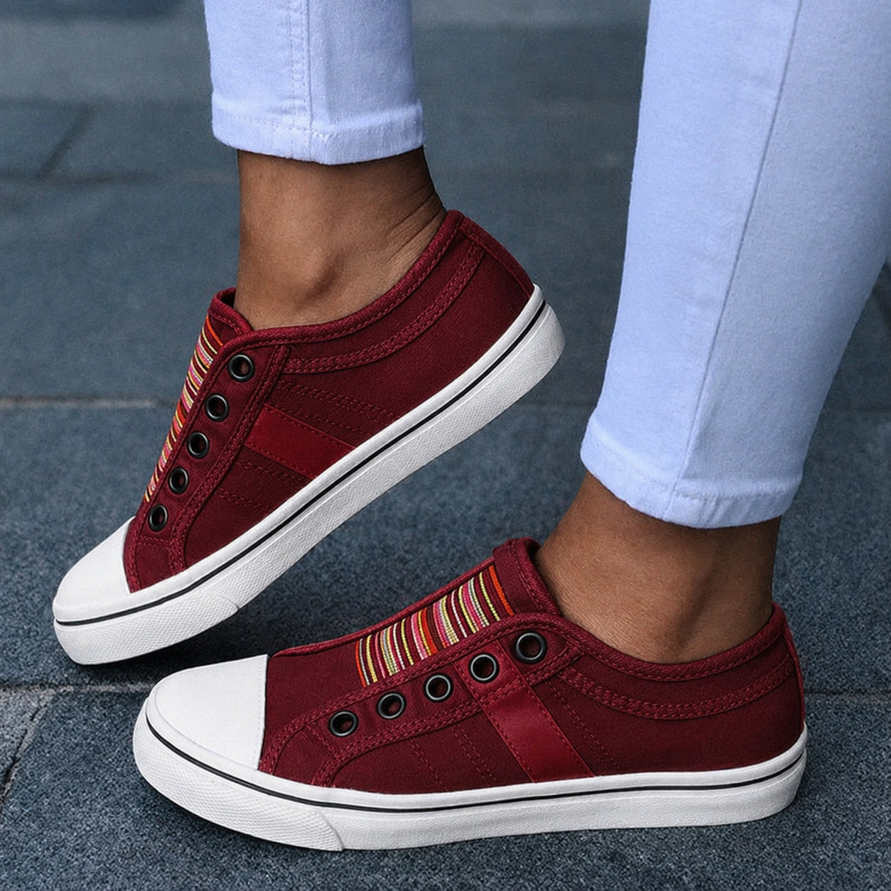 Damen Sommer Stilvolle Turnschuhe