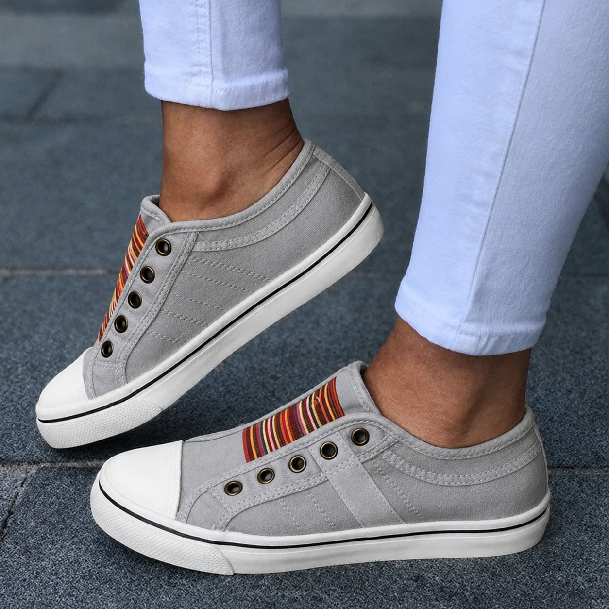 Damen Sommer Stilvolle Turnschuhe