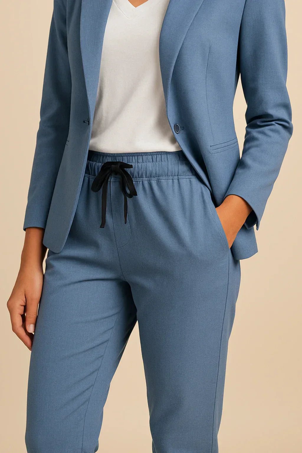 Damen Anzug Kordelzug-Hose | Elegant Side