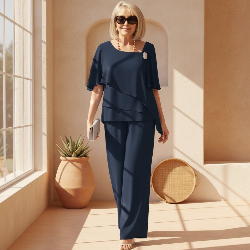 Damen Asymmetrisches Set | Zweiteilig Hero