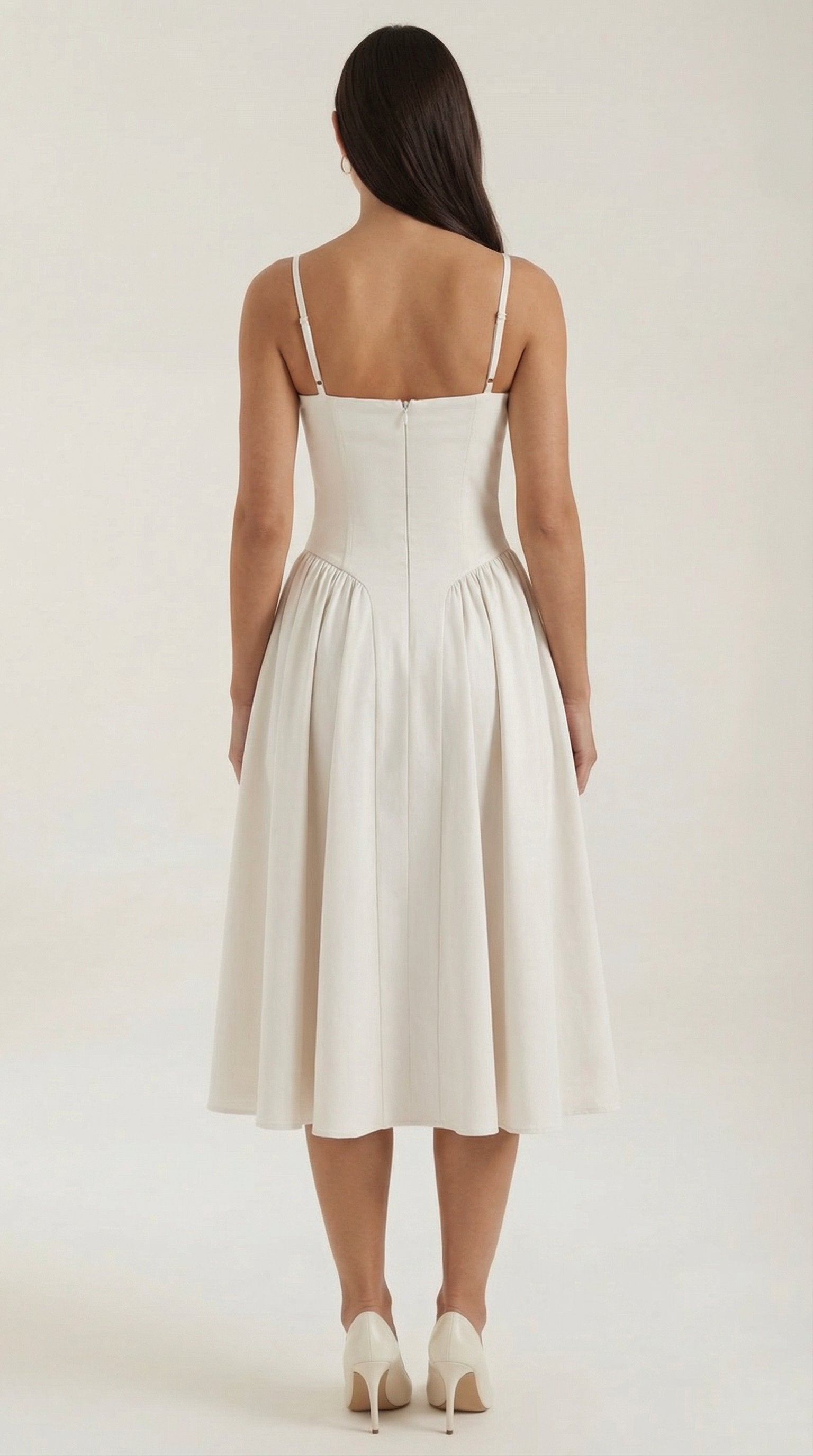 Damen Korsett Midikleid | Trägerkleid View 19