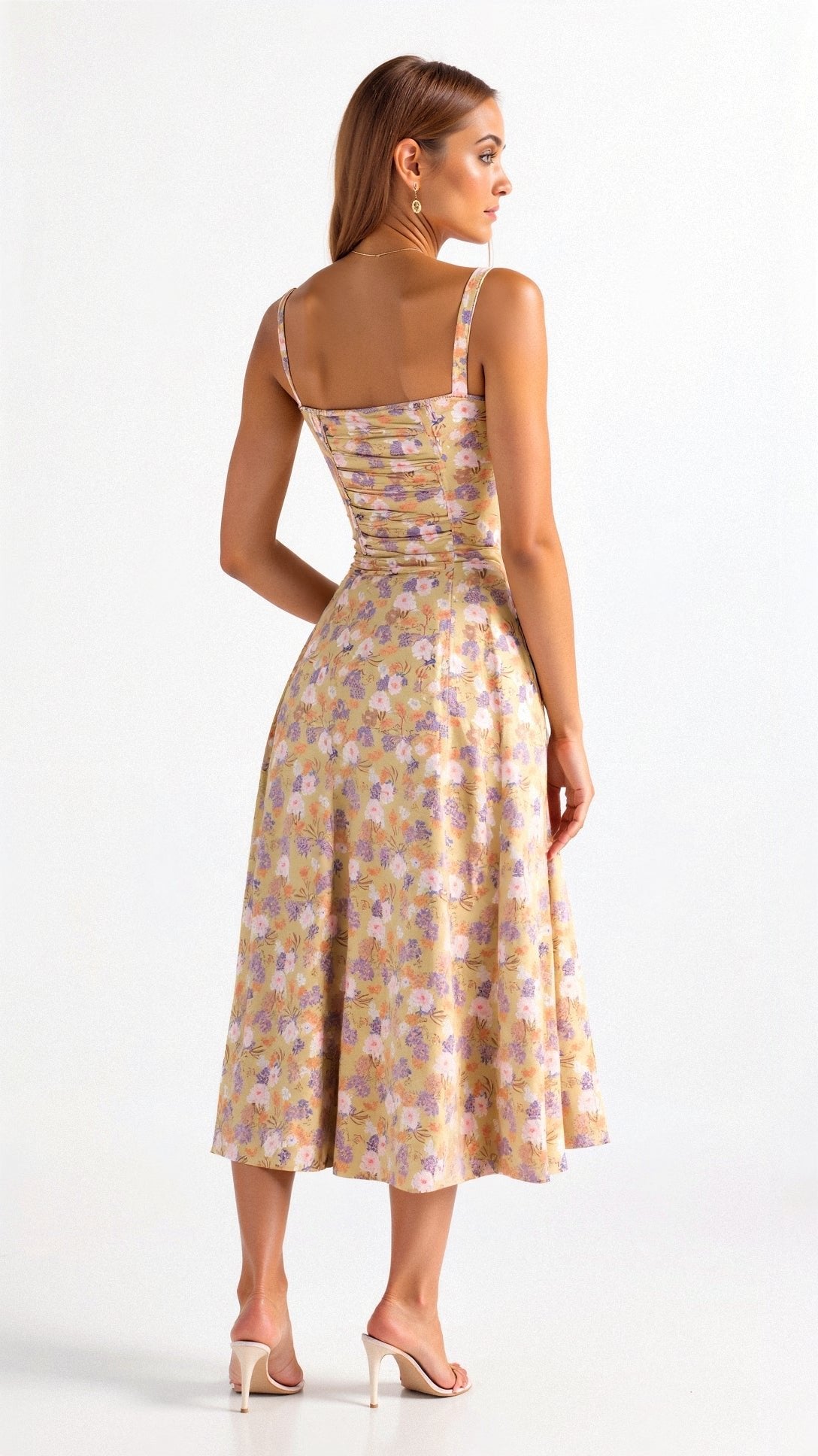 Damen Korsett-Taillenkleid | Figurschmeichelnd Back