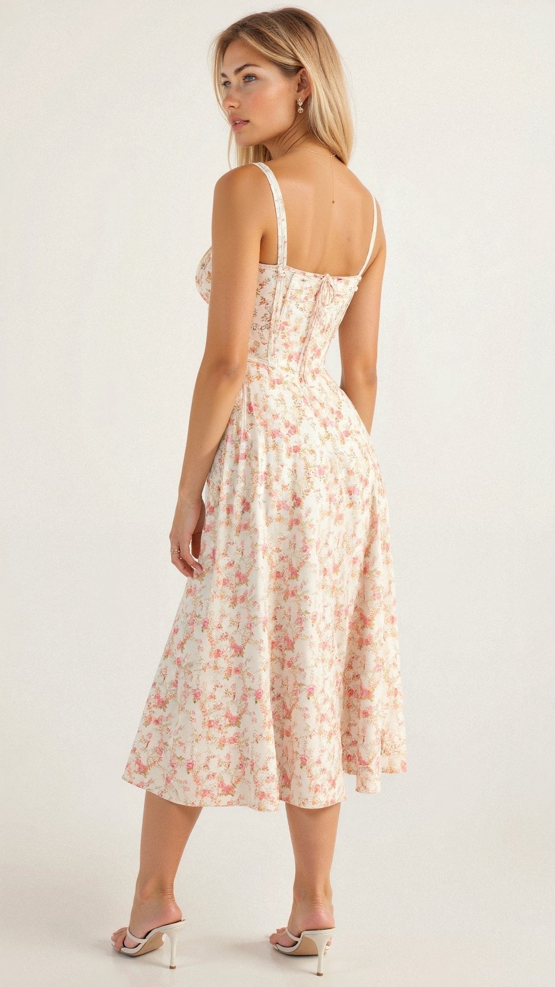 Damen Korsett-Taillenkleid | Figurschmeichelnd Side