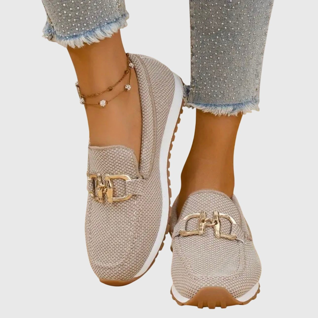 Damen Loafer Kettenschnalle | Orthopädisch Hero