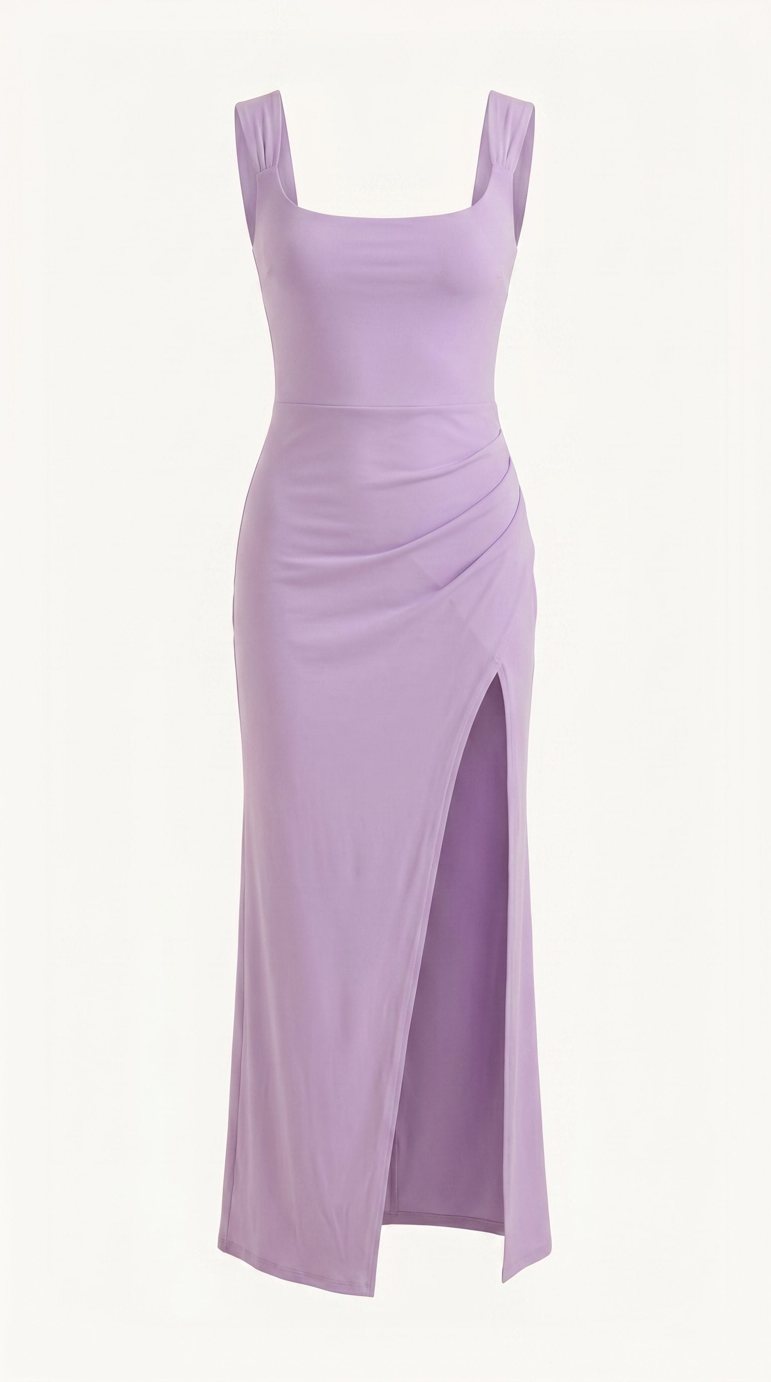 Damen Maxikleid Seitenschlitz | Gerafft Alternate