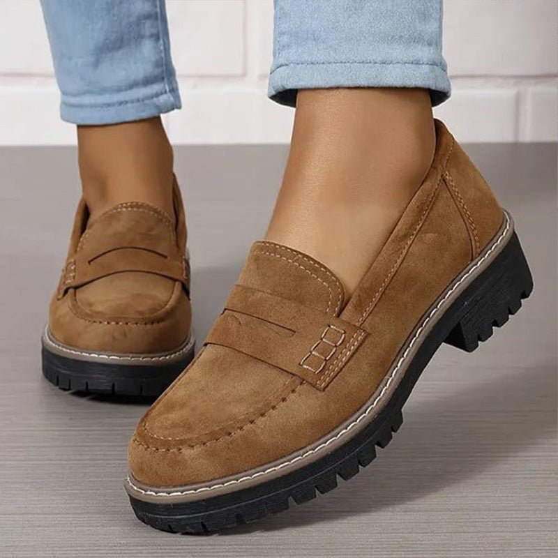 Damen Mokassins Orthopädisch | Keilsohle Back
