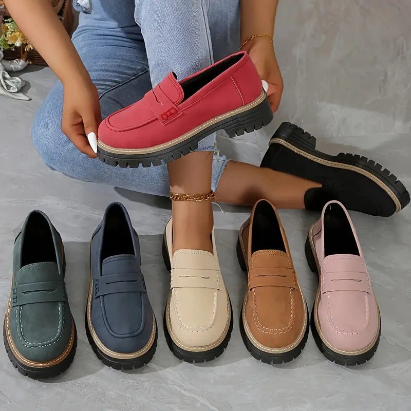 Damen Mokassins Orthopädisch | Keilsohle Front