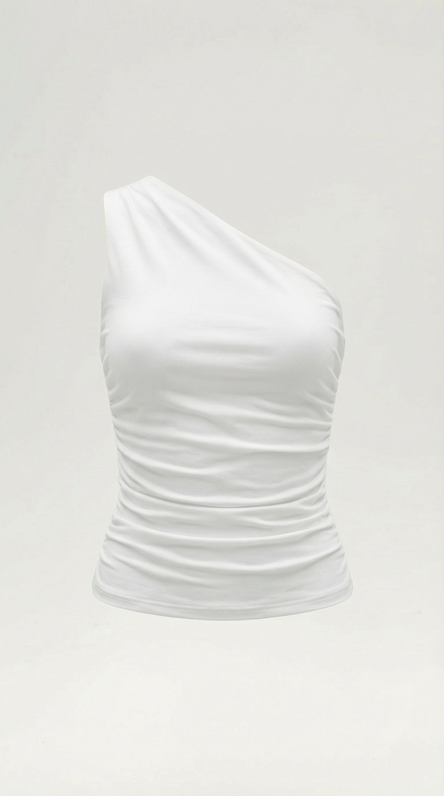 Damen One-Shoulder Top | Ärmellos View 30
