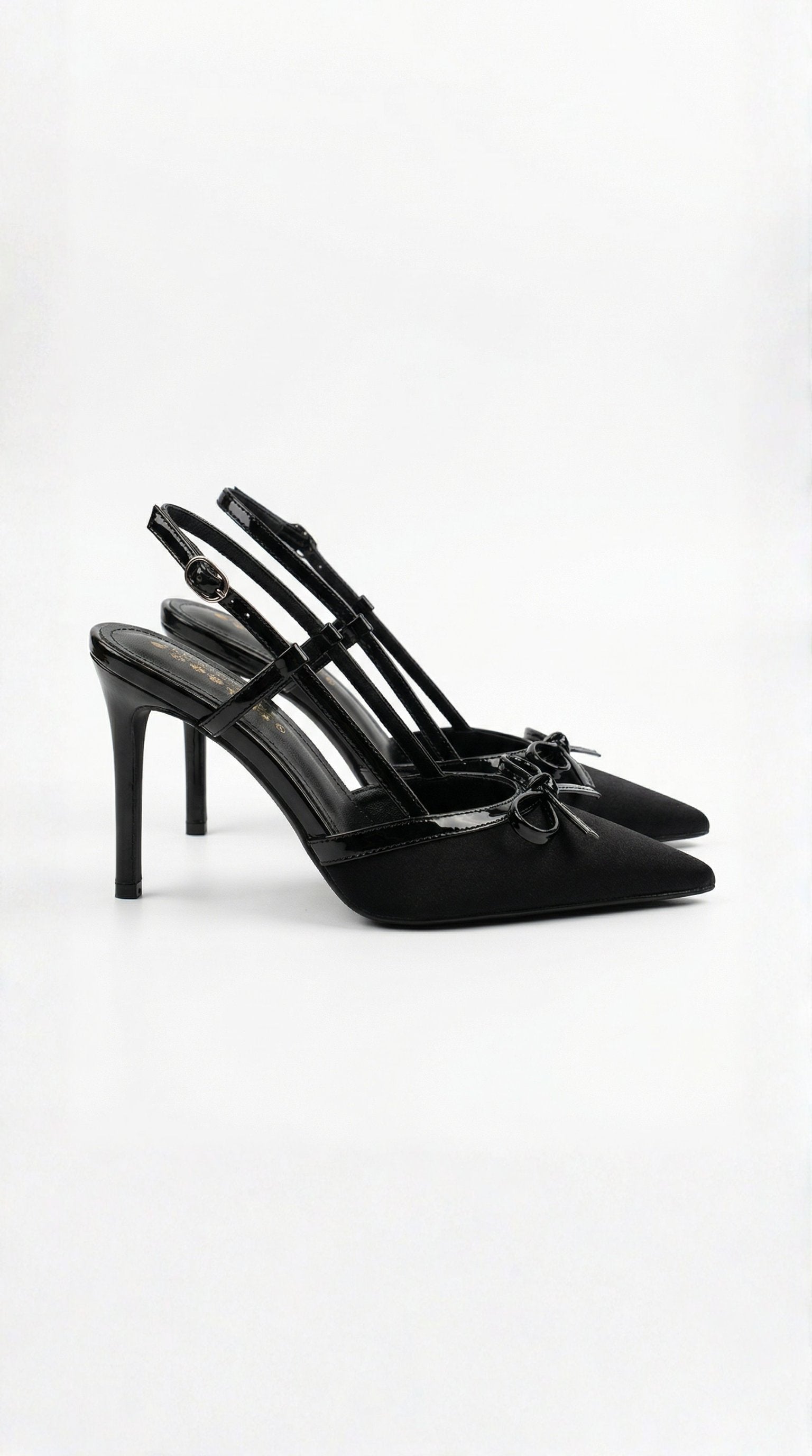 Damen Pumps Riemchen-Slingback | Satin Hero