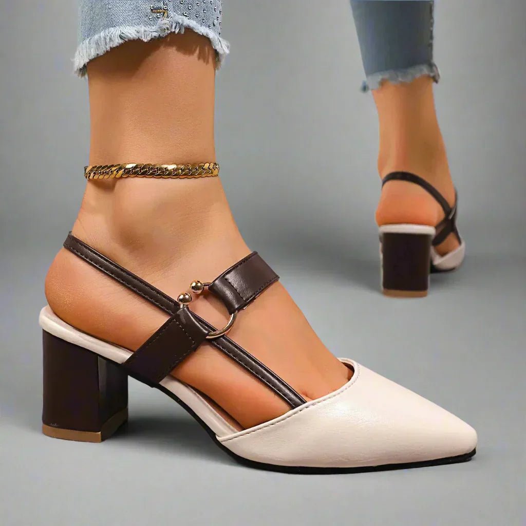 Damen Pumps Transparenter Absatz | Orthopädisch Back