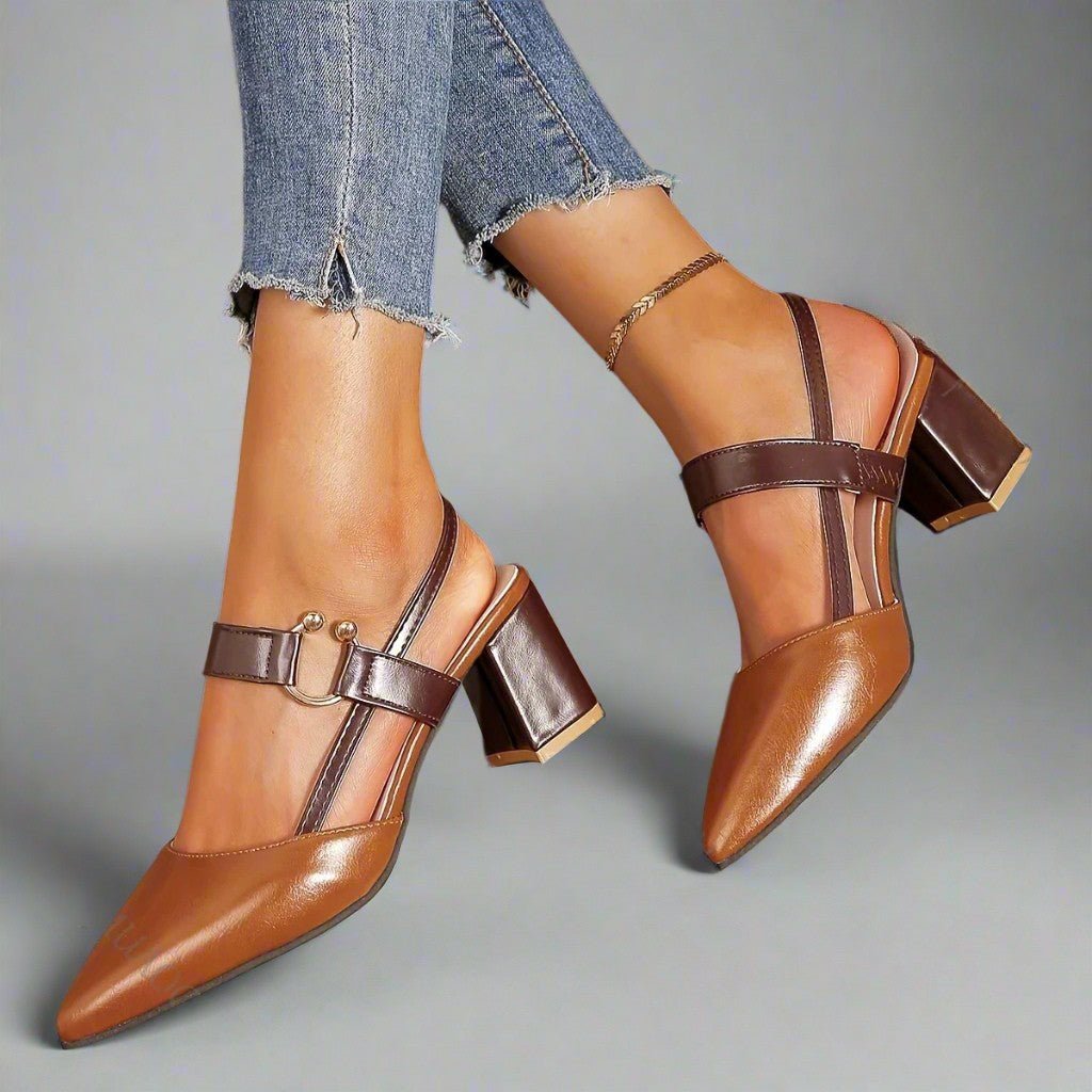 Damen Pumps Transparenter Absatz | Orthopädisch Hero