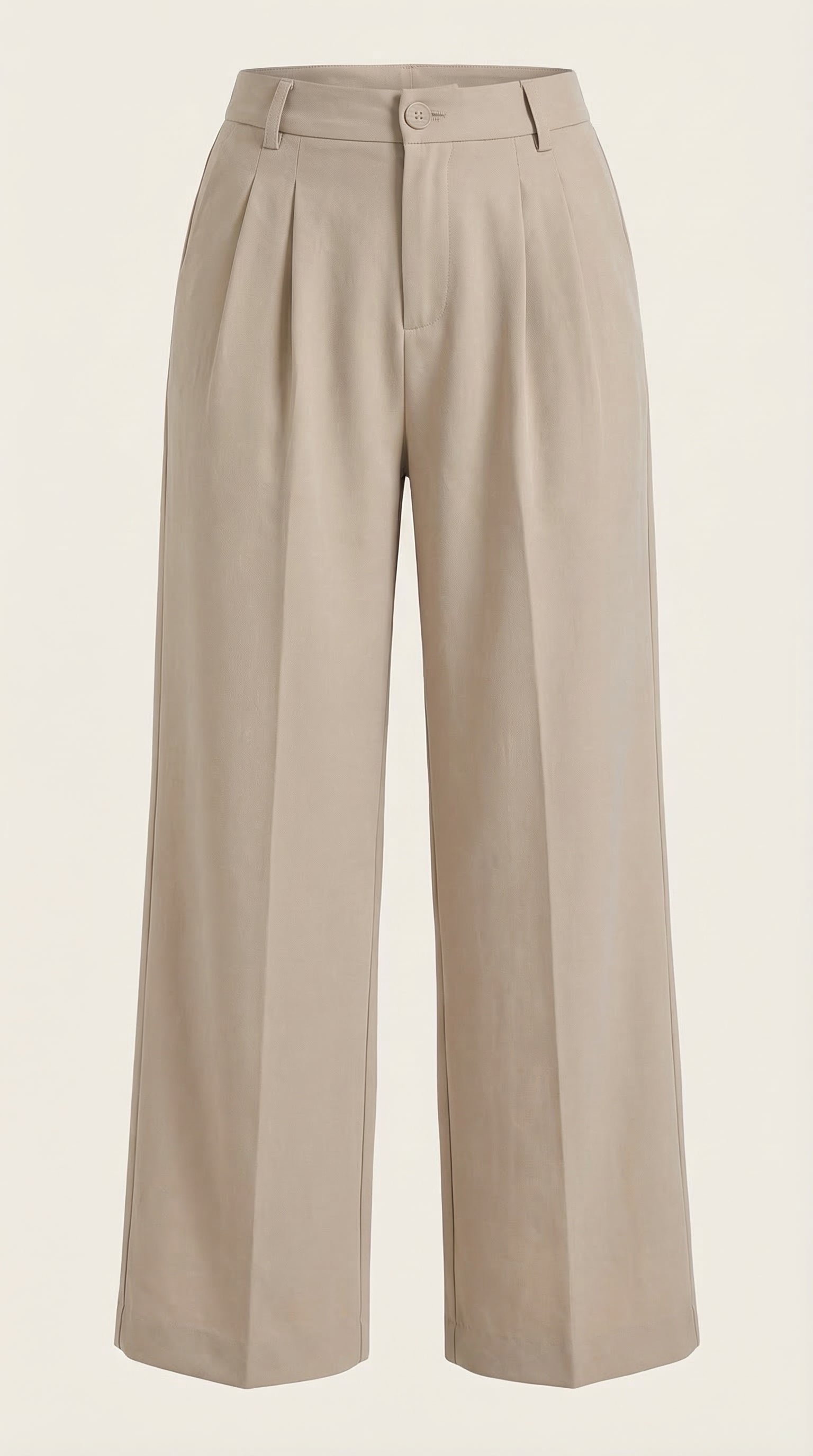 Damen Stoffhose weites Bein | Hoher Bund View 20