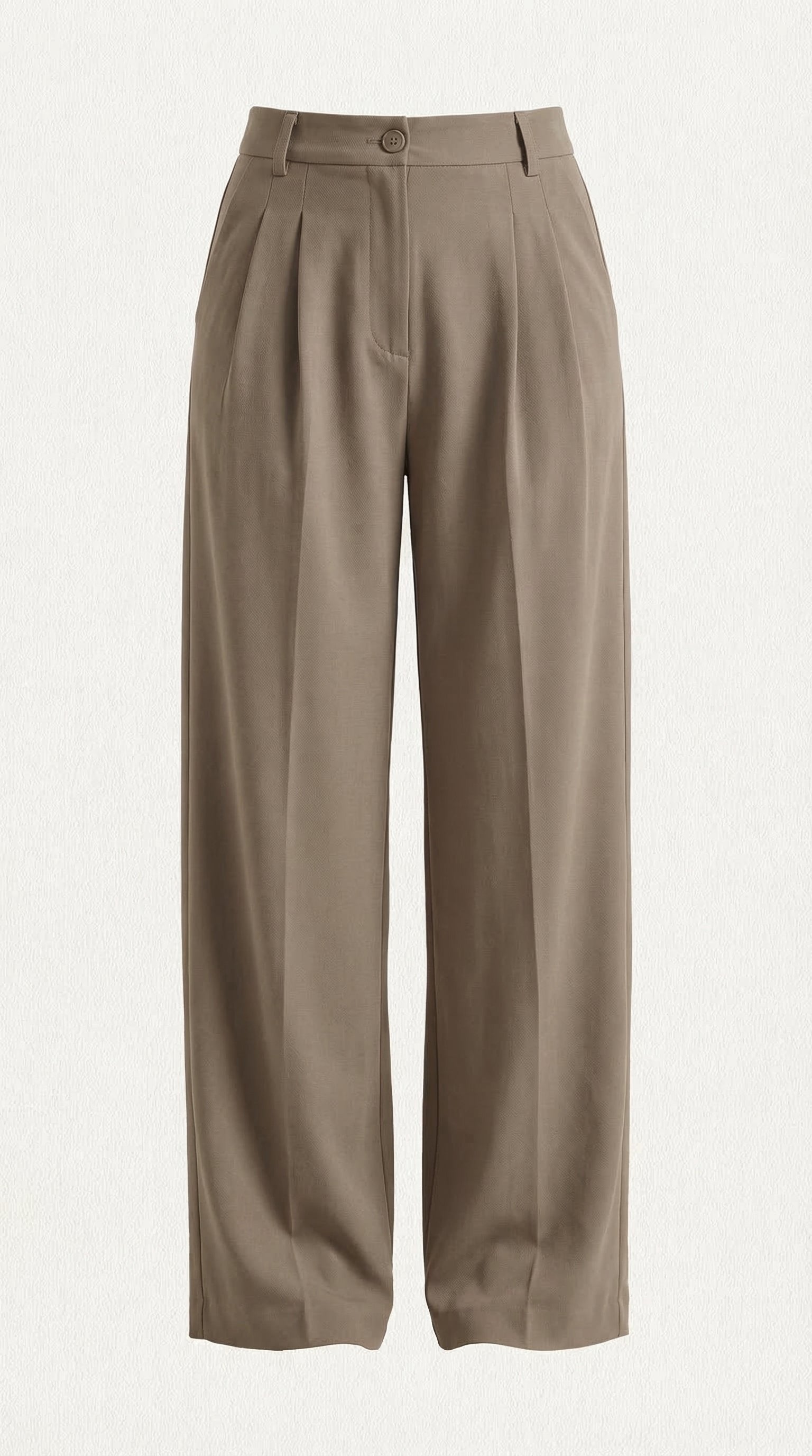 Damen Stoffhose weites Bein | Hoher Bund View 25