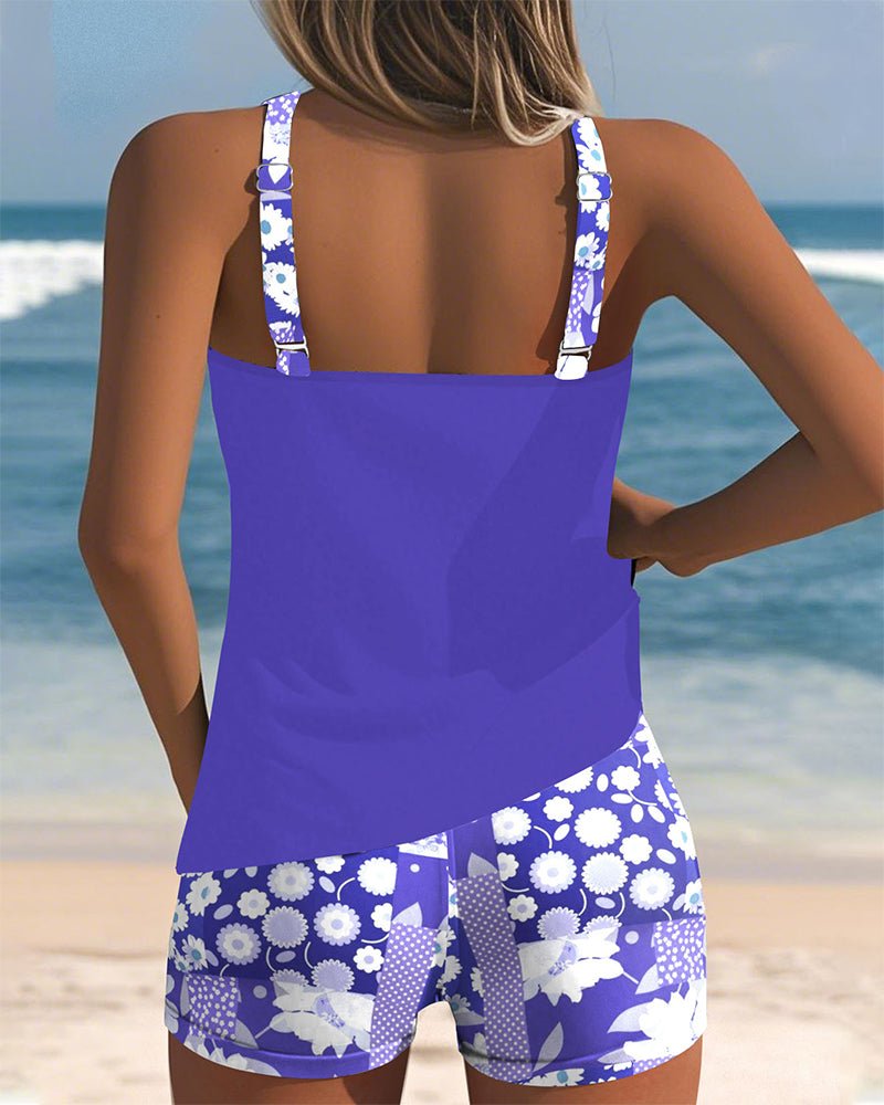 Damen Tankini-Set Schnürträger | Sportlich Front