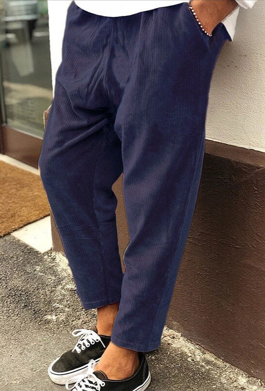 Herrenhose mit Gummibund knöchellang – Ansicht 3
