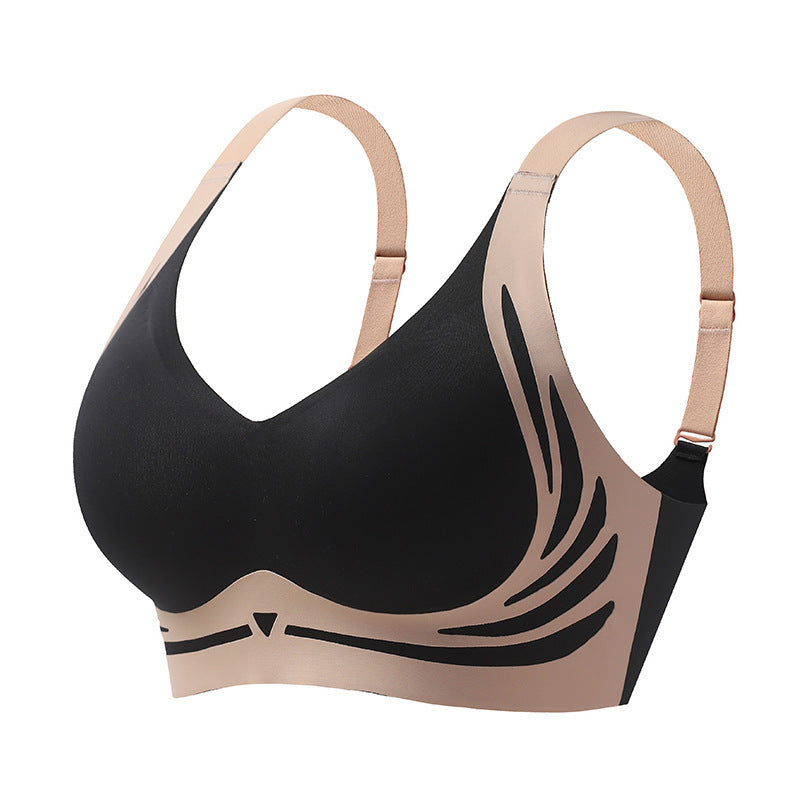 Drahtlos-BH Damen mit breiten Trägern