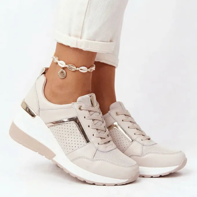 Damen Sommer Keil Sneaker