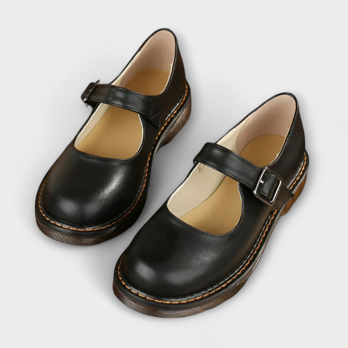 Mary-Jane-Schuhe für Damen mit Schnalle – Ansicht 4
