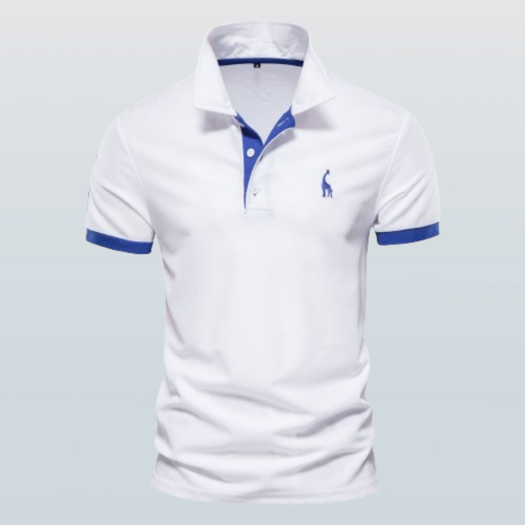 Stilvolles Poloshirt Herren Kurzarm mit Polokragen – Ansicht 2